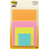 Post-it Lined Super Sticky Notes | 4Pk