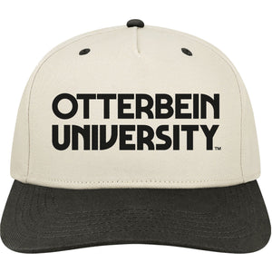 5-Panel Two Tone Hat | Khaki/Black