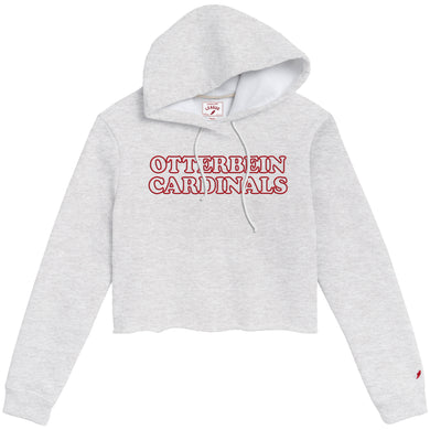 1636 Ladies Cropped Hood | Ash