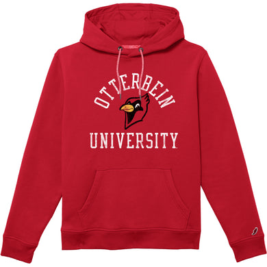 1991 Brushed 80/20 Fleece Hood | Red