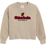 Reverse Fleece Midi | Beige