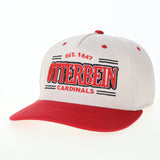 Heritage Twill Two Tone Hat | Stone & Scarlet