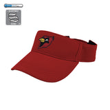 Slice Cotton Visor | Cardinal