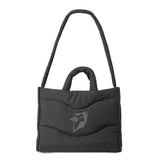 Wave Puff Tote | Black
