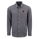 Skyline Eco Gingham Big & Tall Long Sleeve Dress Shirt | Black/Grey