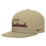 Pro Flatbill Snapback | Khaki/Red