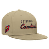 Pro Flatbill Snapback | Khaki/Red