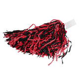 Poms with Ring Tab | Red & Black