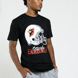 Football Helmet Tee | Black