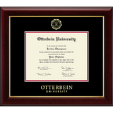 Gold Embossed Gallery Diploma Frame
