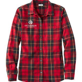 Ladies Scotch Plaid Flannel Shirt | Wallace