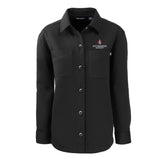Roam Eco Recycled Womens Shirt Jacket | Black