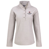 Ladies Hunts Point Snap Pullover | Light Grey