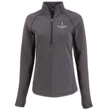 Ladies Peshastin Half Zip Pullover | Black Heather