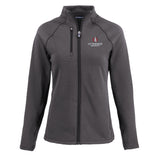 Ladies Peshastin Full Zip | Black Heather