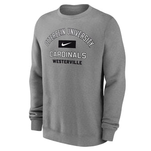 Club Fleece PO Crew | Dark Grey Heather