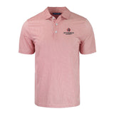 Men's Pike Print Stretch Polo | White/Red