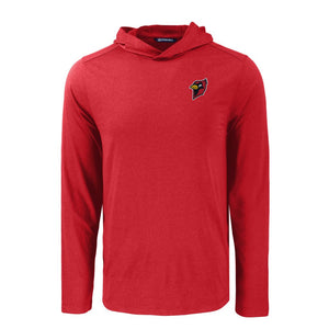 Men's Coastline Hooded Shirt | Cardinal