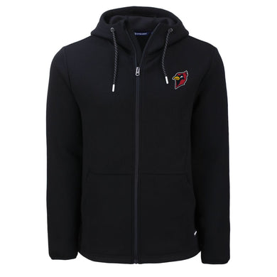 Men's Full Zip Hooded Jacket | Black