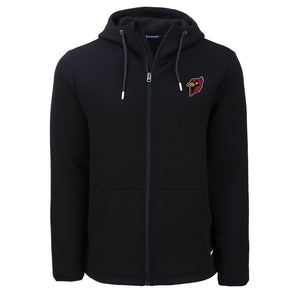 Men's Full Zip Hooded Jacket | Black