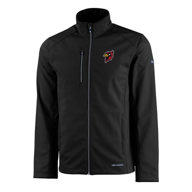 Men's Evoke Softshell Full Zip Jacket | Black