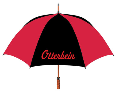 The Eagle Imprinted Golf Umbrella | Red/Black