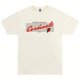 Pinstripe Tee | Vintage White