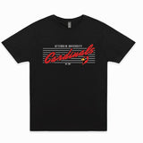 Youth Pinstripe Tee | Black