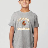 Youth Retro Mascot Tee | Carbon Grey