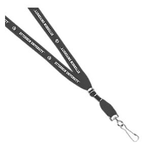 Skinny Landyard | Black