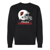 Football Helmet Crew | Black
