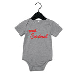 Infant Logoed Onesie | Heather Grey