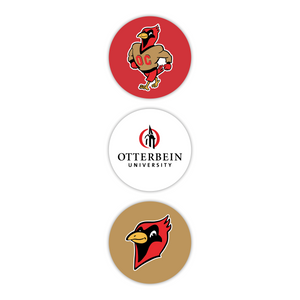 Otterbein Small Round Decals | 3PK