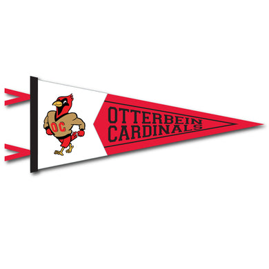 7 X 18 Two-Piece Flock Plus Pennant | Red