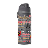 HydraPeak 32 oz Oasis Water Bottle | Gray Matter