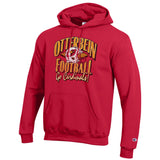 Retro Football Hood | Red
