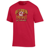 Retro Football Tee | Red